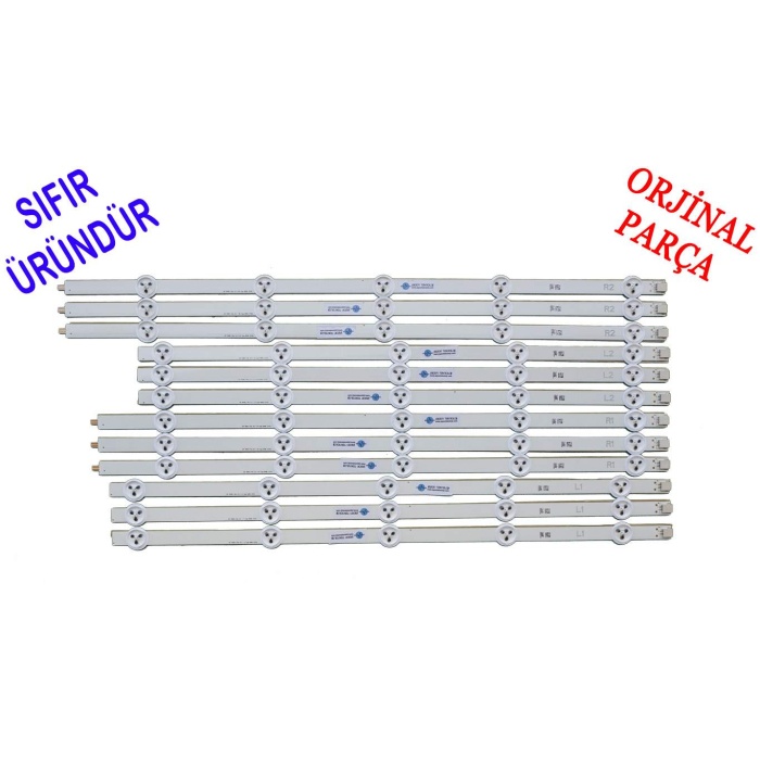 50 ROW2.1 6916L-1276A ,6916L-1273A, 6916L-1241A ,6916L-1272A SIFIR LED BAR TAKIMI 12ADET , TOSHIBA 50L4333D ,LG 50LN5400 , LG 50LA6208 , 50LA620S LED BAR TAKIMI